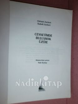 CENNETİMDE BULUŞMAK ÜZERE** BİRİNCİ BASIM**