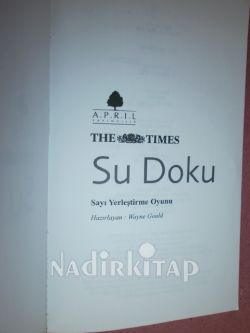 THE TIMES ** SU DOKU-SAYI YERLEŞTİRME OYUNU