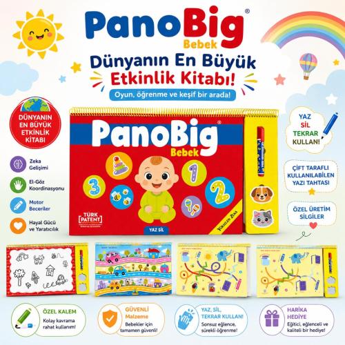 PanoBig Bebek – Dünyanın En Büyük Etkinlik Kitabı