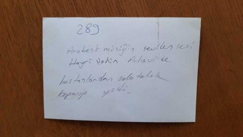 BESTECİ ve SES SANATÇISI HAYRİ ŞAHİN'İN ORİJİNAL FOTOĞRAFI - 14 x 9 cm EBADINDA - HAYRİ ŞAHİN, ARHAVİ'DE BİR BOSTANDAN SALATALIK KOPARIRKEN ÇEKİLMİŞ BİR KARE