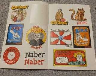 LOT.19 » NABER DERGİSİ BÜYÜK BOY STİKIRLAR. NADİR. KOLEKSİYONLUK.