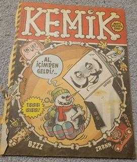 LOT.5 » KEMİK DERGİSİ. SON SAYFASI EKSİK.