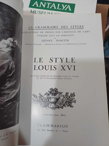 Le Sıyle Louıs XVI
