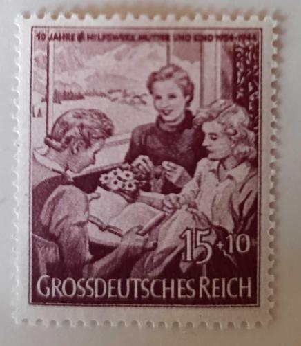 Almanya Reich 1944 mnh