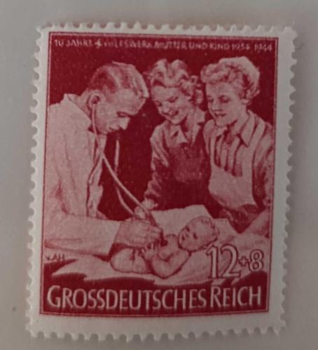 Almanya Reich 1944 mnh