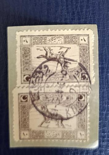 LOT.7 » 1922 Cenova serisinden Kırklareli damgalı fragman