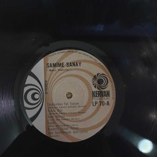 Samime Sanay - Beni Hatırla plak