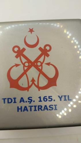 KOL SAATİ KUTUSU, ESKİ ADI ŞİRKET-İ HAYRİYE, YENİ ADI TÜRKİYE DENİZ İŞL. NİN 165. YILI 629