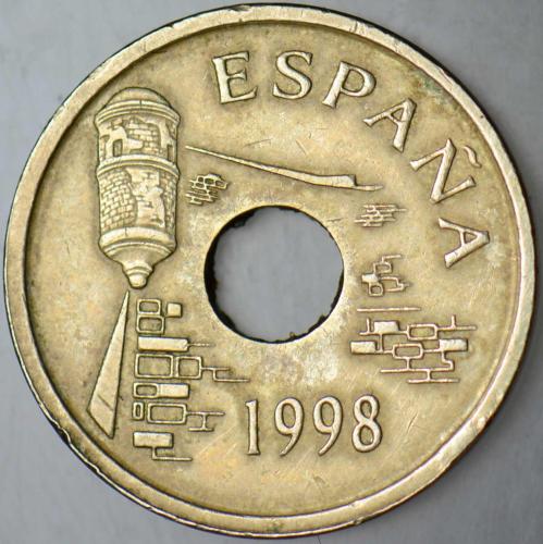 İSPANYA 25 PESETA 1998 HATIRA-CEUTA.