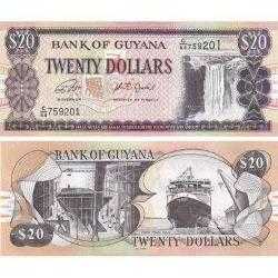 GUYANA 20 DOLAR.