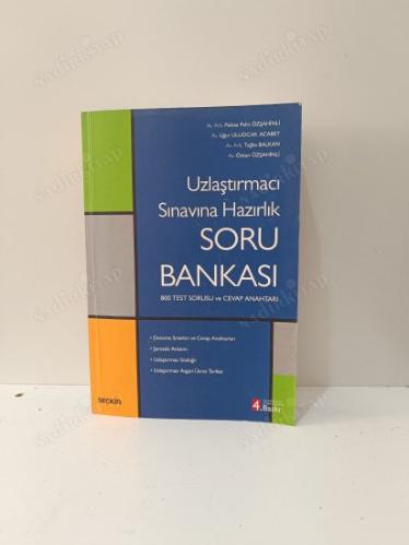 UZLAŞTIRMACI SINAVINA HAZIRLIK KİTABI SORU BANKASI