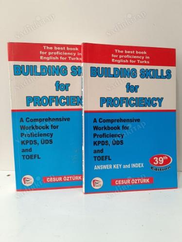 BUILDING SKILLS for PROFICIENCY a comprehensive workbook for proficiency and toefl / answer key and index - 39. ed.