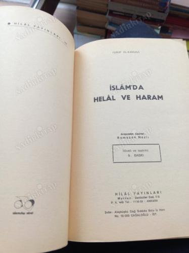 İSLAM'DA HELAL VE HARAM
