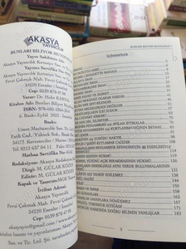Bunları Biliyor muydunuz?