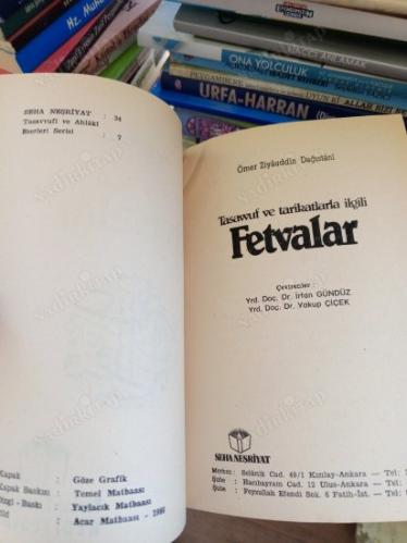 Tasavvuf ve Tarikatlarla İlgili Fetvalar