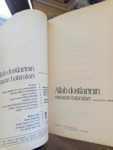 Allah Dostlarının Ramazan Hatıraları