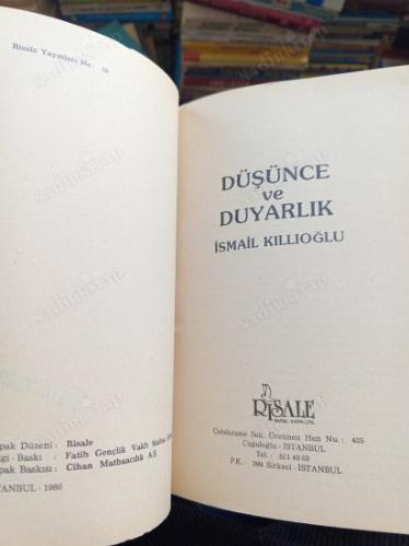 Düşünce ve Duyarlılık
