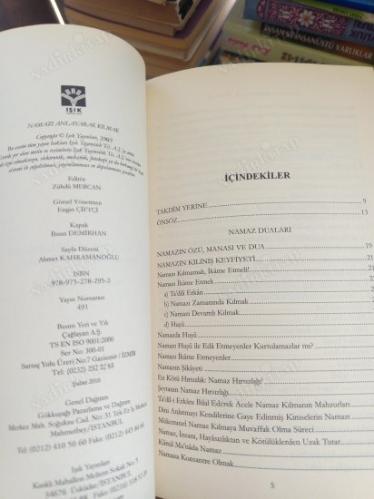 Namazı Anlayarak Kılmak Namaz Dualarının Açıklanması
