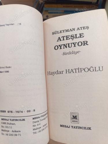 SÜLEYMAN ATEŞ ATEŞLE OYNUYOR - REDDİYE