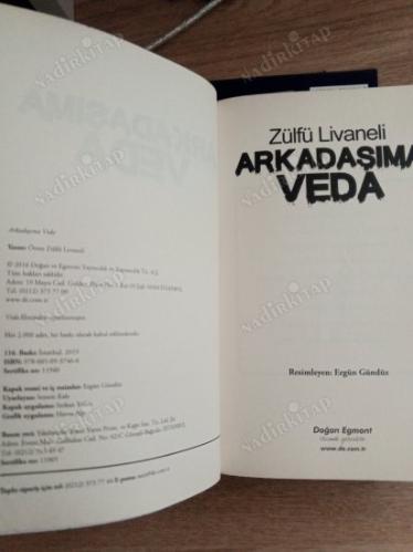 ARKADAŞIMA VEDA