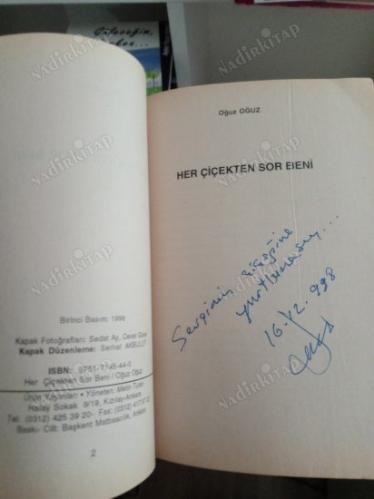 HER ÇİÇEKTEN SOR BENİ imzalı