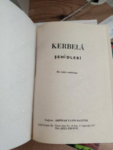KERBELA (ŞEHİDLERİ) ŞEHİTLERİ
