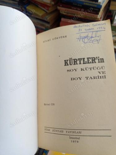 KÜRTLER'İN SOY KÜTÜĞÜ VE BOY TARİHİ 1. CİLT