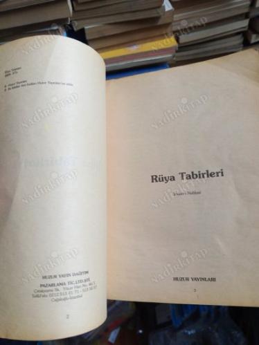 BÜYÜK RÜYA TABİRLERİ