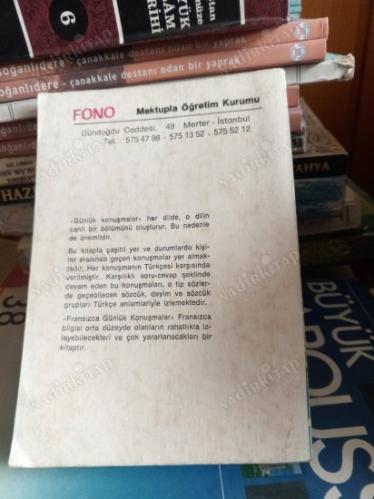 FRANSIZCA GÜNLÜK KONUŞMALAR