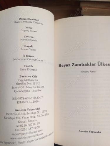 Beyaz Zambaklar Ülkesinde