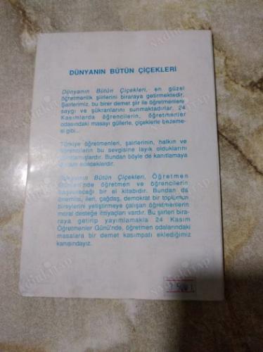 DÜNYANIN BÜTÜN ÇİÇEKLERİ - ÖĞRETMENLİK ŞİİRLERİ