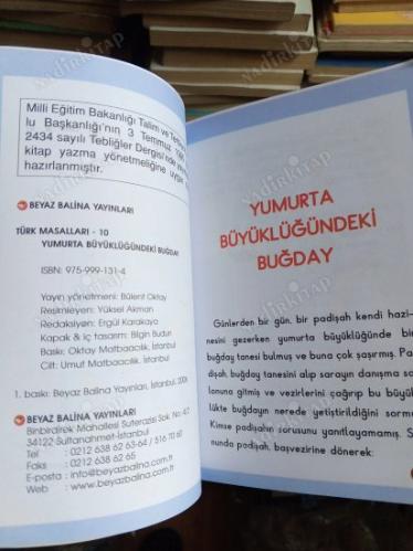 TÜRK MASALLARI / YUMURTA BÜYÜKLÜĞÜNDEKİ BUĞDAY