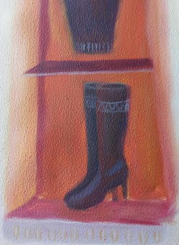 İMZASIZ YAĞLIBOYA TABLO TUVAL ÜZERİNE RESMEDİLMİŞTİR ÖLÇÜ M: 25 X 70 CM. KONDİSYON YÜKSEK