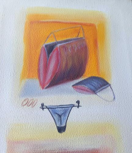 İMZASIZ YAĞLIBOYA TABLO TUVAL ÜZERİNE RESMEDİLMİŞTİR ÖLÇÜ M: 25 X 70 CM. KONDİSYON YÜKSEK