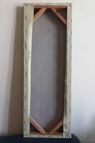İMZASIZ YAĞLIBOYA TABLO TUVAL ÜZERİNE RESMEDİLMİŞTİR ÖLÇÜ M: 25 X 70 CM. KONDİSYON YÜKSEK