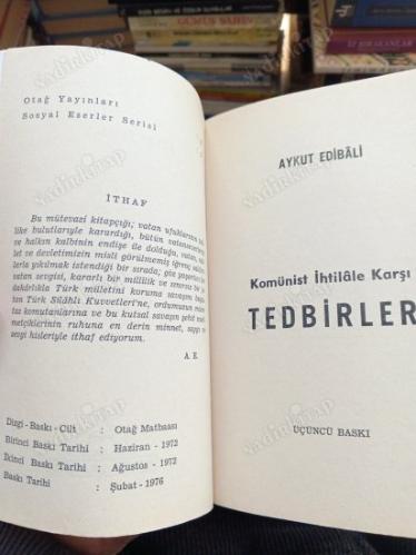 KOMÜNİST İHTİLALE KARŞI TEDBİRLER