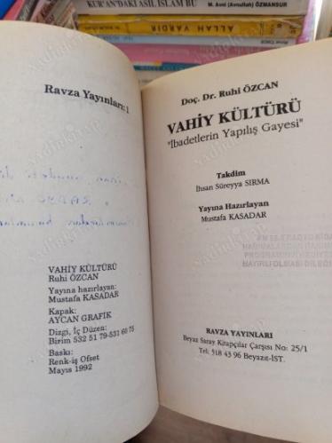 VAHİY KÜLTÜRÜ