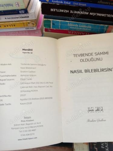 Tevbende Samimi Olduğunu - NASIL BİLEBİLİRSİN