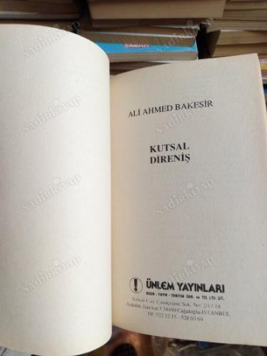 KUTSAL DİRENİŞ