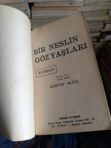 BİR NESLİN GÖZYAŞLARI