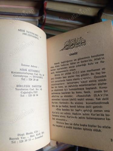 Akidede Sünnetin Yeri