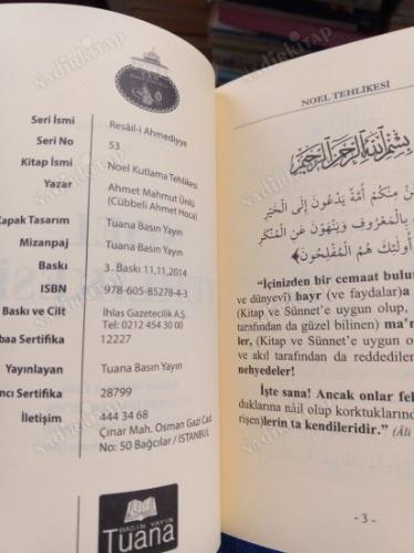 NOEL KUTLAMA TEHLİKESİ