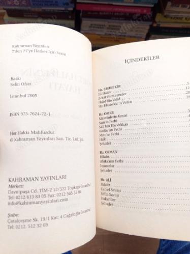 7'DEN 77'YE HERKES İÇİN DÖRT HALİFE'NİN HAYATI