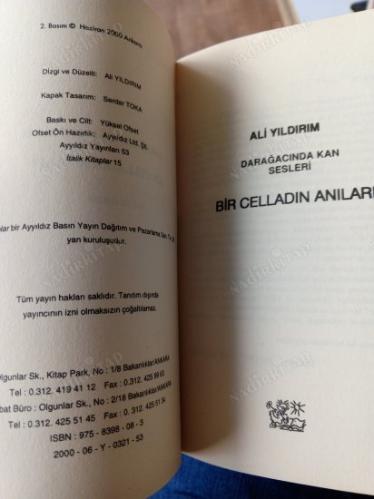 BİR CELLADIN ANILARI/ DARAĞACINDA KAN SESLERİ