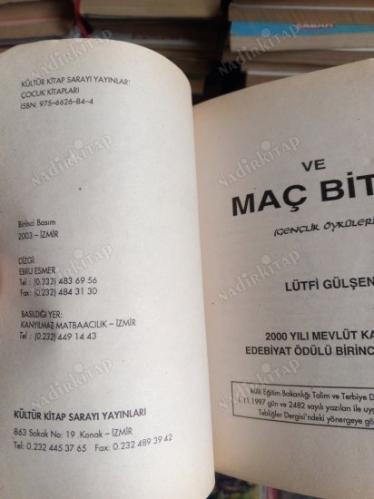 Ve Maç Bitti