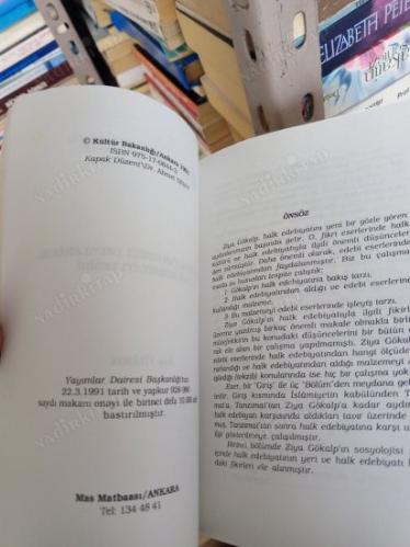 ZİYA GÖKALP'IN EDEBİ ESERLERİNDE HALK EDEBİYATI TESİRİ ÜZERİNE BİR ARAŞTIRMA