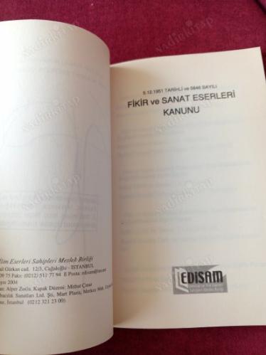 Fikir ve Sanat Eserleri Kanunu