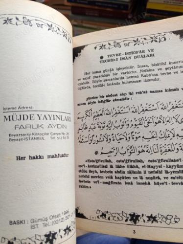 Günümüzde Okunan Tam MEVLİD'i Şerif