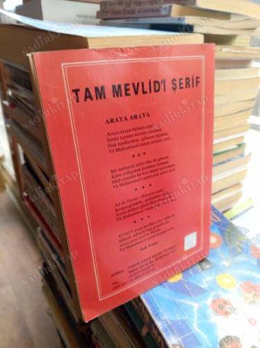 Günümüzde Okunan Tam MEVLİD'i Şerif