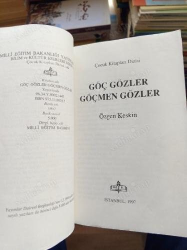GÖÇ GÖZLER GÖÇMEN GÖZLER